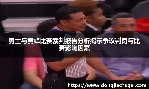 勇士与黄蜂比赛裁判报告分析揭示争议判罚与比赛影响因素